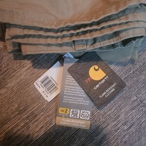 Carhartt Flame-Resistant Cargo Pants in Olive